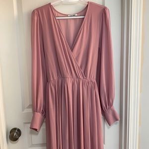 Lavender maxi dress